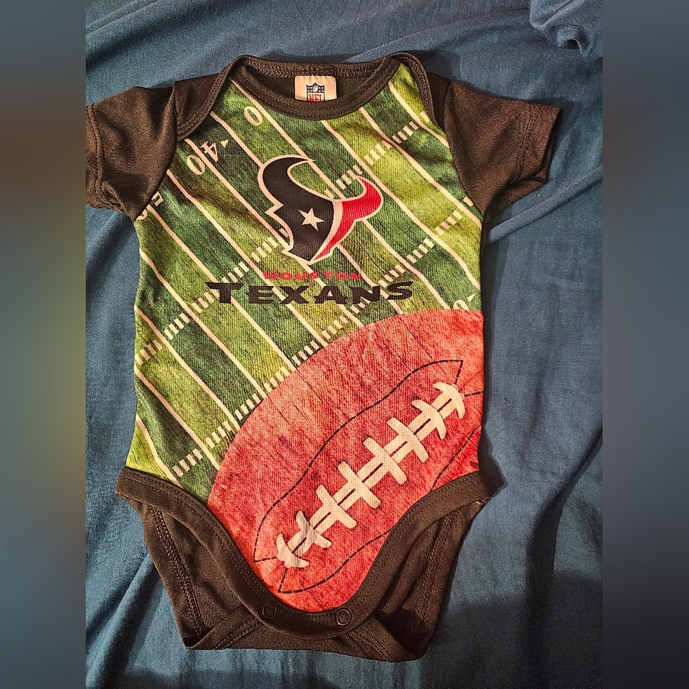 Houston‎ Texans Baby Onesie NFL 0-3 Mo.